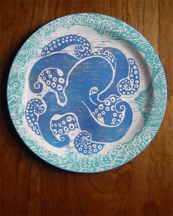 Octopus plate