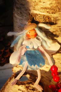 frosty blue fairy doll