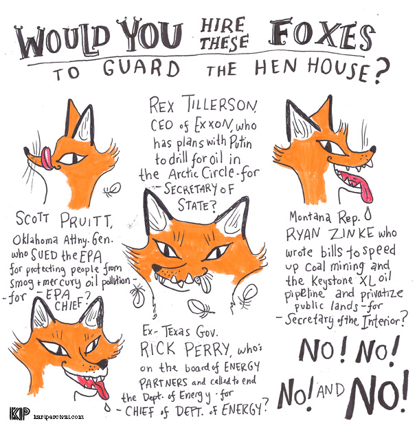 Would You Hire These Foxes? 