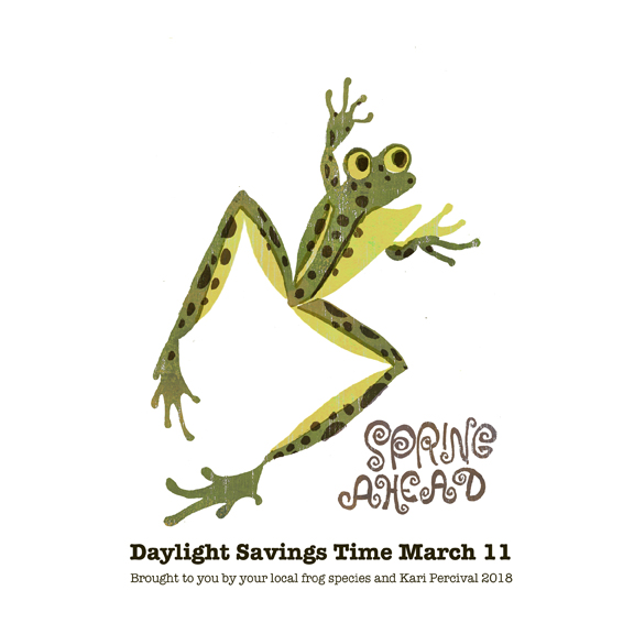 Spring Ahead! DAylight Savings Time March 11