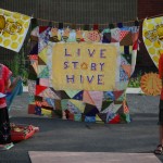 Earthworm Pie Puppet Theater’s Live Story Hive